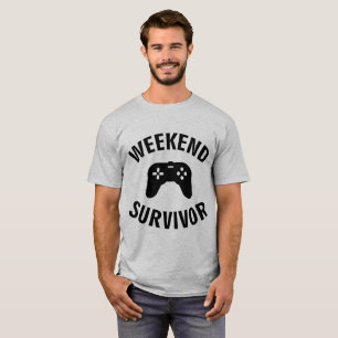 Tumblr T-Shirt Weekend Survivor Game