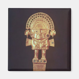 Tumi or ceremonial knife in shape of Naylamp Magnet
