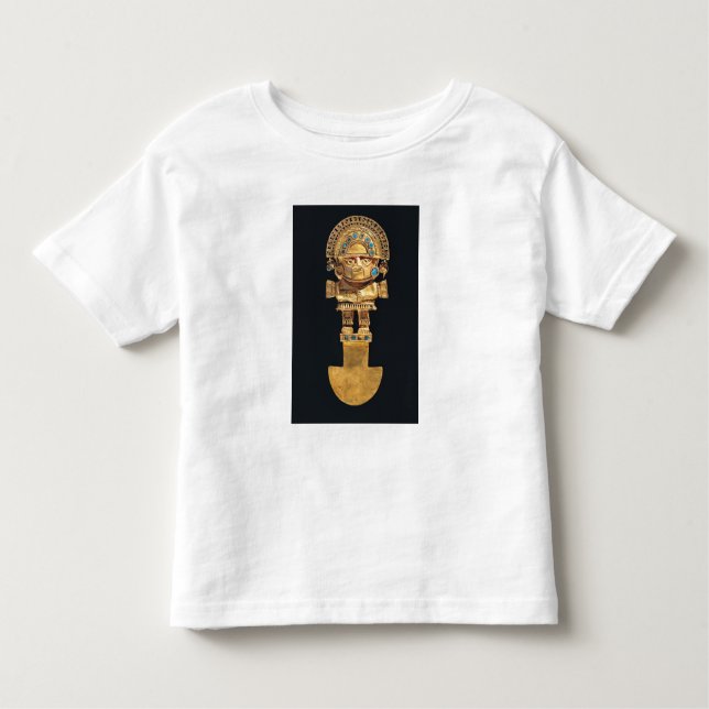 Tumi or ceremonial knife in the shape of toddler T-Shirt (Front)
