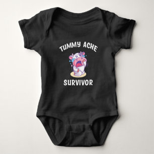 Tummy Ache Survivor Baby Bodysuit