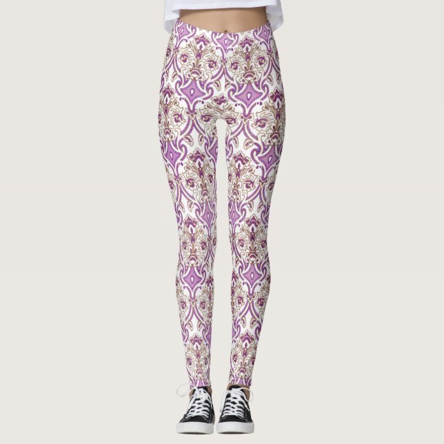 Tummy Control & Neon Leggings | Sculpt Fit (Front)