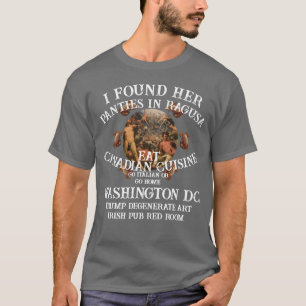 Tump Degenerate Art Irish Pub Red Room Trump T-Shirt