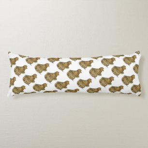 Tumpeter Pigeon Almond Body Cushion