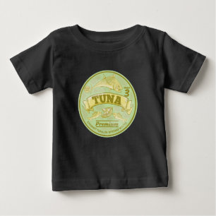 Tuna can pop art tinned fish baby T-Shirt