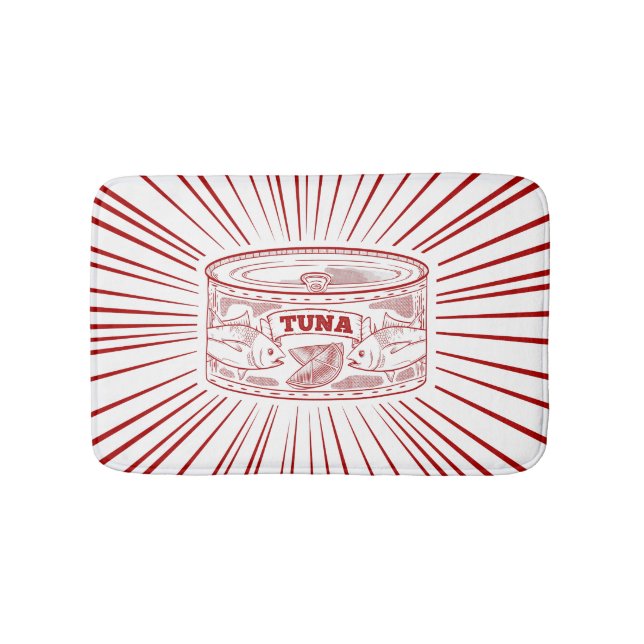Tuna Fish Bath Mat (Front)