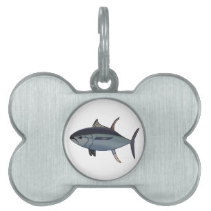 TUNA FISH PET TAG