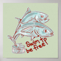 Tuna fish tin funny escape