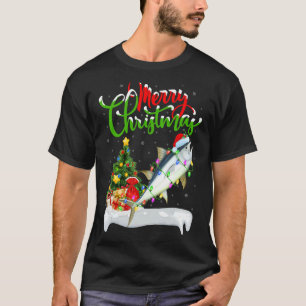 Tuna Fish   Xmas Decorations Santa Tuna Christmas T-Shirt