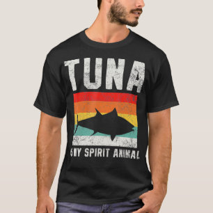 Tuna Fishing Retro Vintage T-Shirt