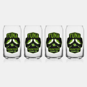 Tuna Game Fishing Can Glass