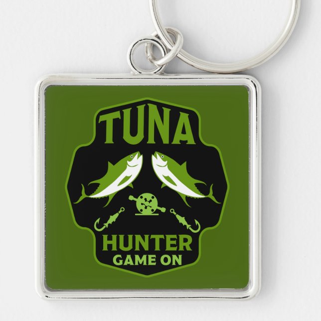 Tuna Game Fishing Key Ring (Front)