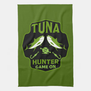 Tuna Game Fishing Tea Towel