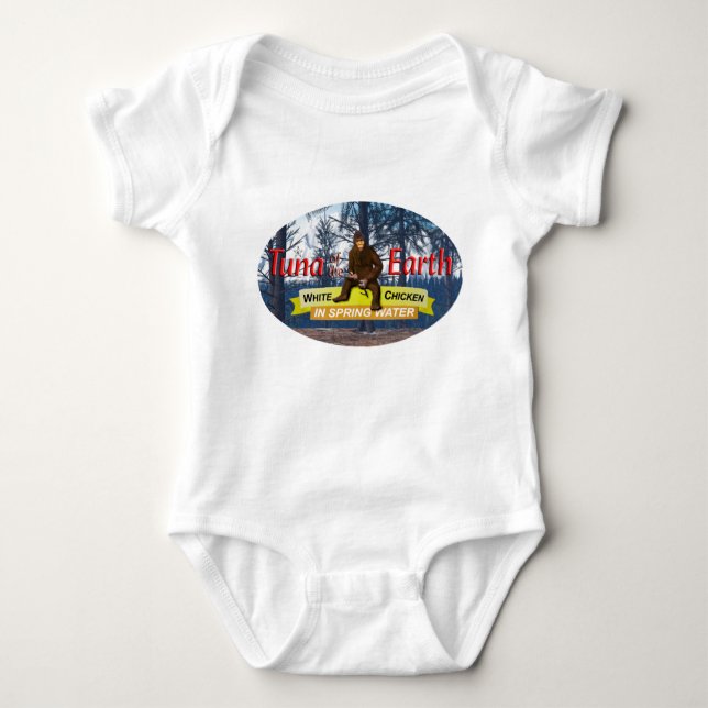 Tuna of the Earth Baby Bodysuit (Front)