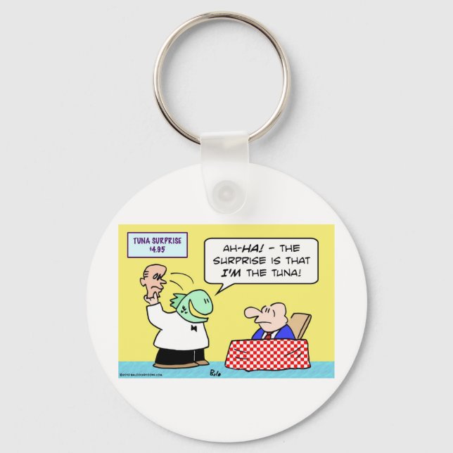 tuna surprise I'm waiter Key Ring (Front)
