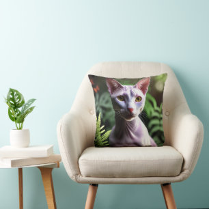 Tuna The Hairless Canadian Cat, Cushion