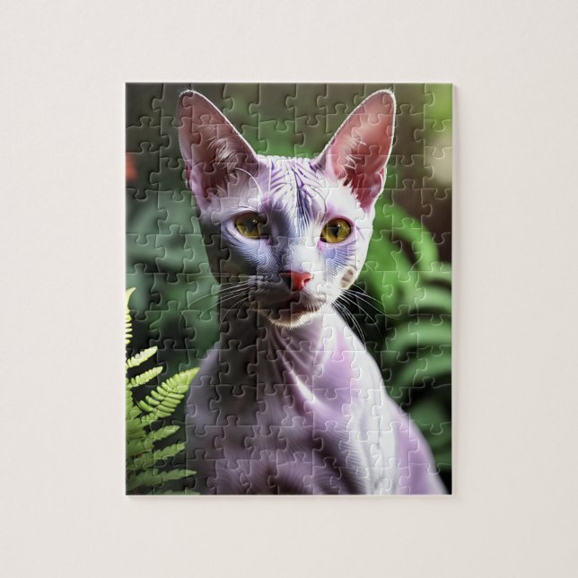 Tuna The Hairless Cat, Jigsaw Puzzle (Vertical)