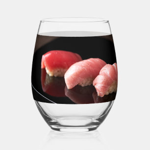 Tuna Trio Wine Glass – SUSHIMI Collection