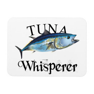 Tuna Whisperer Light Coloured Magnet