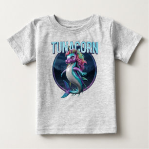 Tunacorn Photographic – Tuna Unicorn Funny Animal Baby T-Shirt