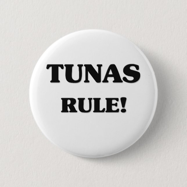 Tunas Rule 6 Cm Round Badge (Front)