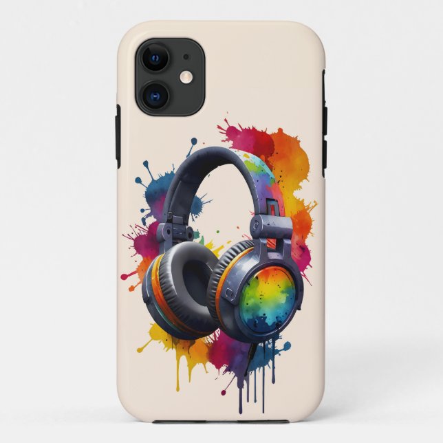Tune in to Art Case-Mate iPhone Case (Back)