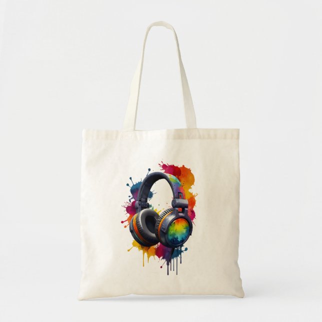 Tune in to Art Tote Bag (Front)