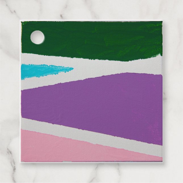 Tune Into The Afternoon  Favour Tags (Front)