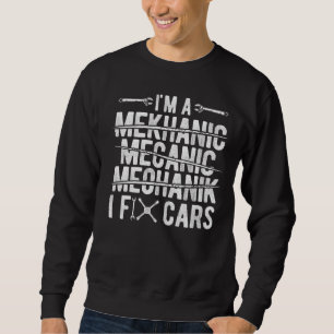 Tuner Car Lover Repairing Mechanic Tools Tuning G Sweatshirt
