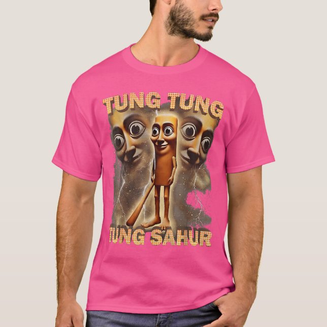 Tung Sahur retro T-Shirt (Front)