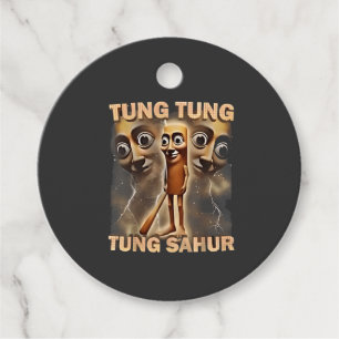 Tung tung tung sahur Brainrot Meme Favour Tags