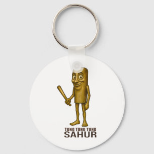 Tung Tung Tung Sahur - Funny Italian Brainrot Kids Key Ring