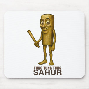 Tung Tung Tung Sahur - Funny Italian Brainrot Kids Mouse Pad