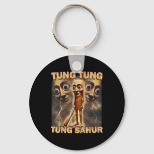 Tung Tung Tung Sahur Funny Meme Brainrot Humour Ge Key Ring