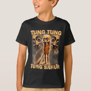 Tung Tung Tung Sahur Is Calling Funny Italian Brai T-Shirt