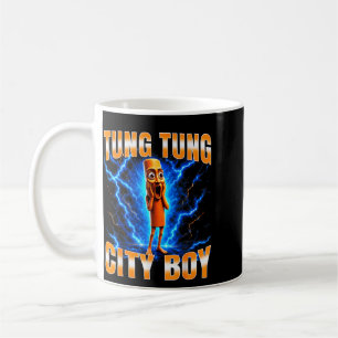 Tung tung tung sahur is calling funny meme coffee mug