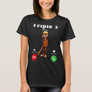 Tung Tung Tung Sahur Is Calling Meme Funny T-Shirt