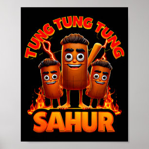 Tung Tung Tung Sahur  Poster