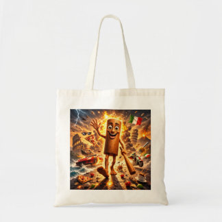 tung tung tung Wooden Meme Character2 Tote Bag
