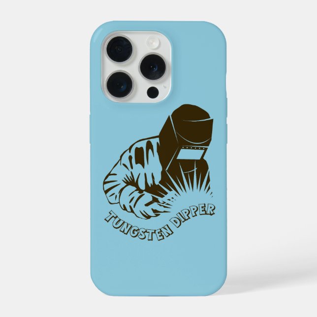 Tungsten Dipper Funny Welder Gift iPhone Case (Back)