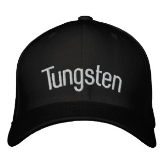 Tungsten Embroidered Hat