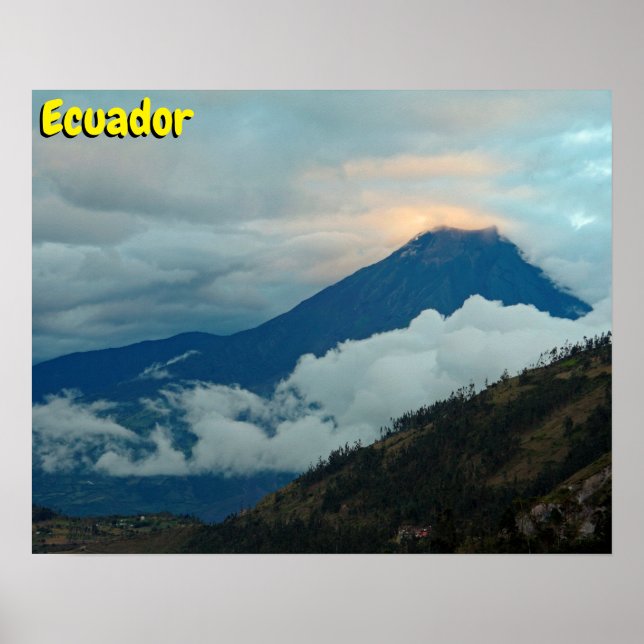 Tungurahua, Ecuador Poster (Front)