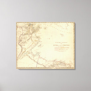 Tunis, Tripoli Canvas Print