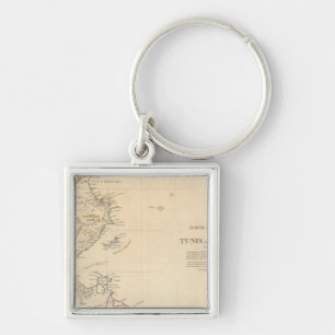 Tunis, Tripoli Key Ring