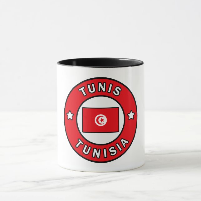 Tunis Tunisia Mug (Center)