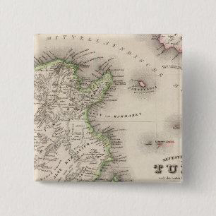 Tunisia 15 Cm Square Badge
