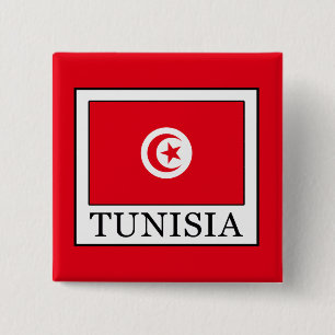 Tunisia 15 Cm Square Badge