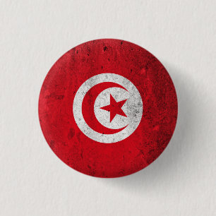 Tunisia 3 Cm Round Badge