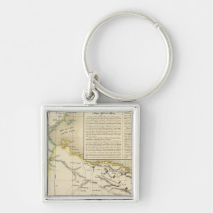 Tunisia and Libya Key Ring