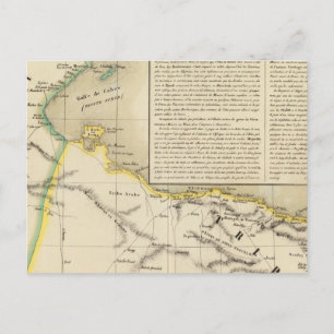 Tunisia and Libya Postcard