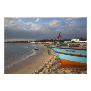 Tunisia, Cap Bon, Hammamet, waterfront, Photo Print
